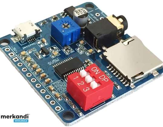 Mp3 predvajalnik modula sprožilec / zvočni predvajanje serijski nadzor vrat