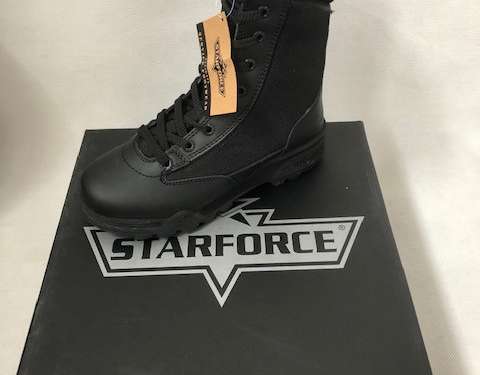 Tactical boots for the police, STARFORCE troops