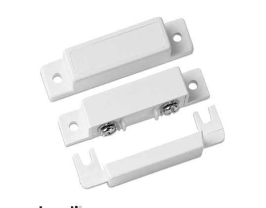 Magnetic reed contact in ABS - White