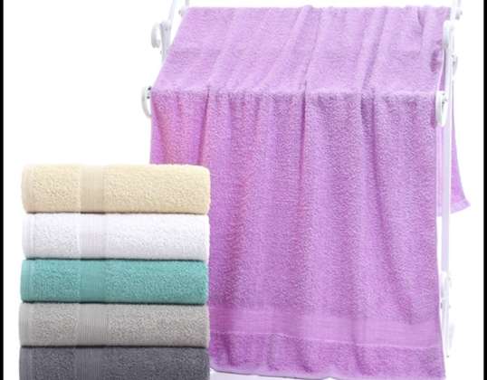 SET OF TOWELS 50X100 THICK COTTON TERRY 500g 6 PIECES 01-43