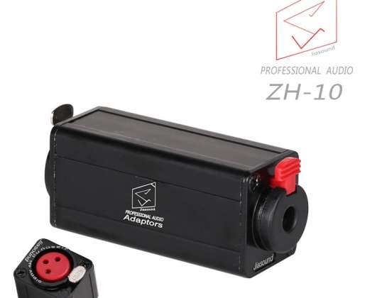 XLR adapter 3 poolusega Female - Stereo pesa 6,3 mm