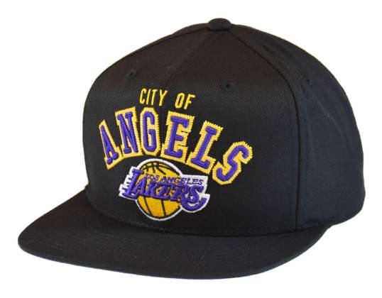 Mitchell & Ness NBA Los Angeles Lakers Cap - HHSS1100-LALYYPPPBLCK