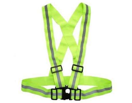 High visibility shoulder strap | yellow | size: adult