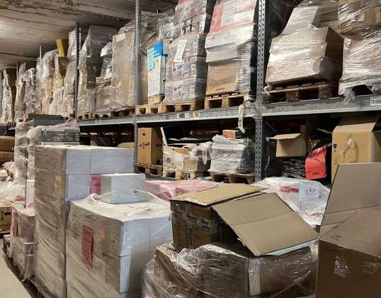 10,000 pallets remaining stock wholesale insolvency goods special item