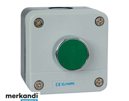Mygtukas su spyruokliniu grąžinimu EL1-B102 1NO IP44 Elmark