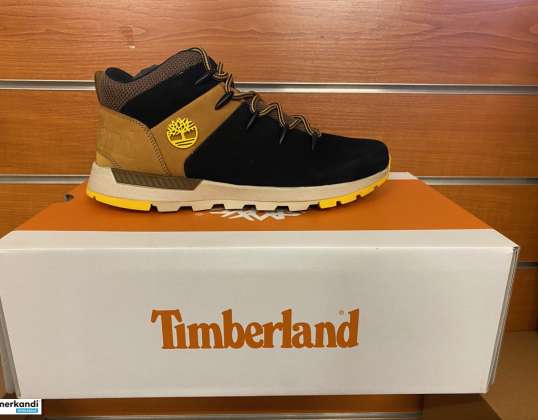 Timberland Sprint Trekker MID - Chaussures pour hommes - 10 paires dans la boîte, 40-46/47, Logo de la marque sur la languette, le talon et la semelle