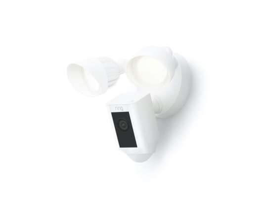 Amazon Ring Projektör Kamerası Kablolu Artı Beyaz 8SF1P1-WEU0