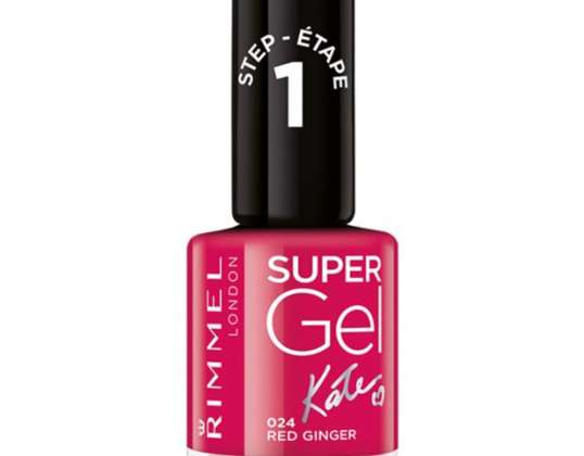 Rimmel London Supergel Kate küünelakk 024 Punane ingver