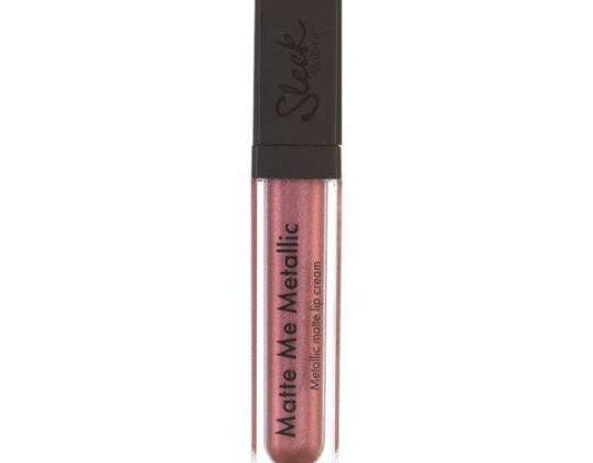 Sleek Matte Me Metallic Lip Cream Metallic Rusted Rose