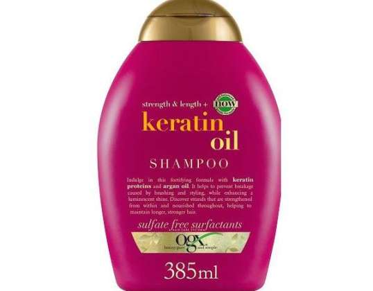 Ogx Keratin Oil Anti-Breakage Szampon do włosów 385ml