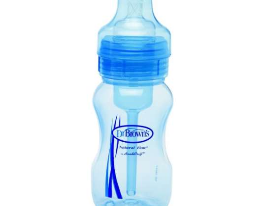 Dr Brown's Bottle Wide Neck 240ml Blue