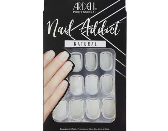 Ardell Nail Addict Natural Squared False Nails