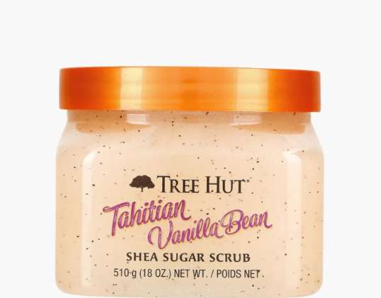 Tree Hut Tahitian Vanilla Bean Shea Sugar Scrub 510g
