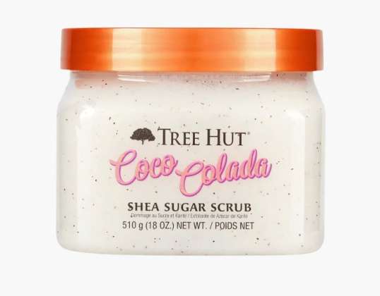 Tree Hut Coco Colada Shea Сахарный скраб 510г