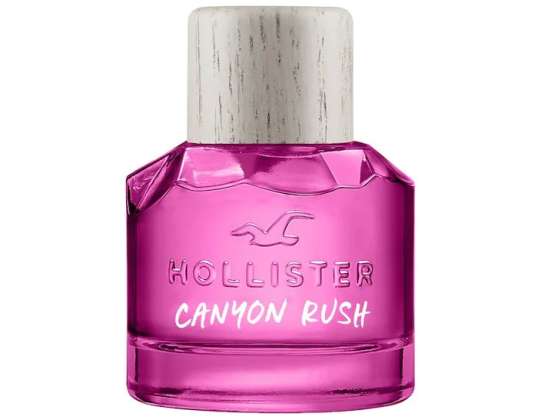 "Hollister Canyon Rush" savo kvepalų purkštuvui "Eau De Perfume" 50 ml