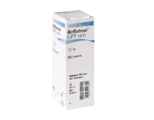 Reflotron Piruvato Transaminasa GTP 30 Tiras