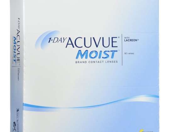 Acuvue Moist Contact Lenses 1 Day Replacement -2,25 BC/8,5 90 Units