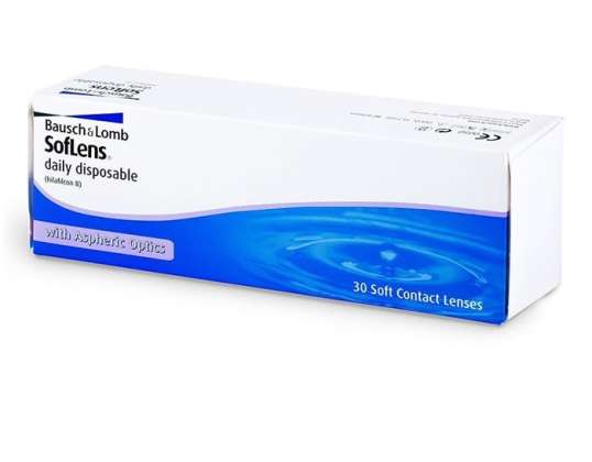 Soflens dagelijkse wegwerplenzen met tintzichtbaarheid -1,00 x30