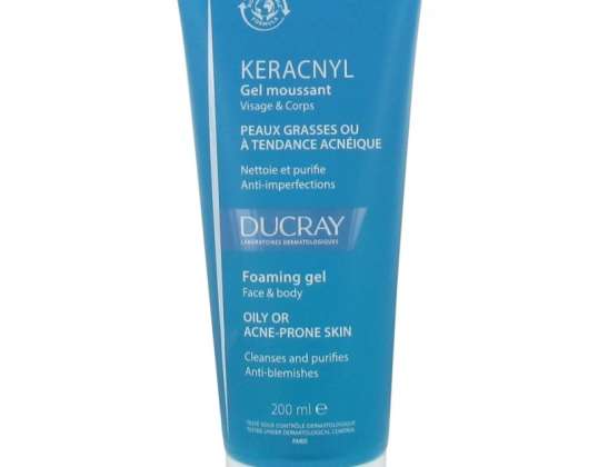 Ducray Keracnyl Rensing Gel 200ml