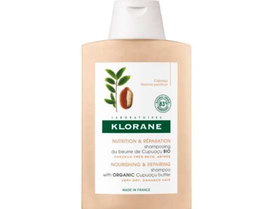 Klorane Organic Repairing Shampoo Met CupuaĂ§u Boter 400ml