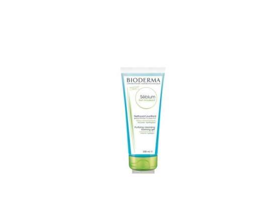Bioderma Sebium Gel Moussant Purifying Cleansing Foaming Gel 200ml