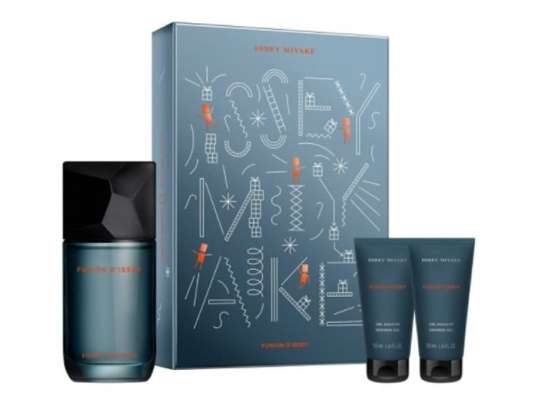 Issey Miyake Fusion D'Issey Eau De Toilette Spray 100ml Set 3 Pieces