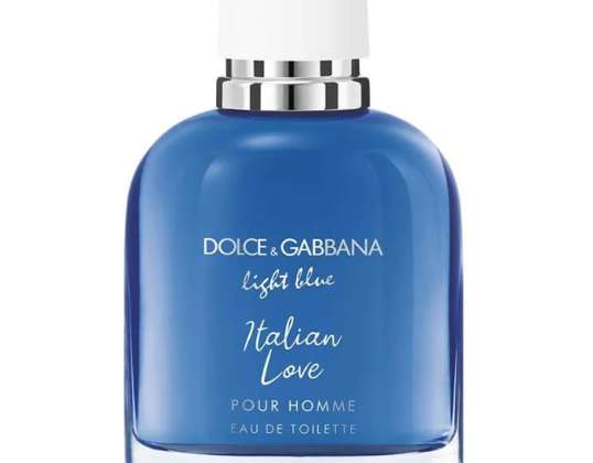 "Dolce" ir "Gabbana" šviesiai mėlyna "Homme" itališka meilės tualetinio vandens purškalas 100 ml