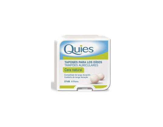 Optik Deiters Quies Wax Plugs 16 Unidades