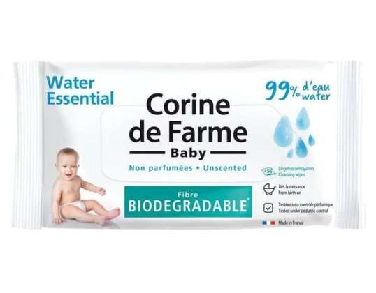 Corine de farme Corine de F Toallitas Water Essencial 56uds