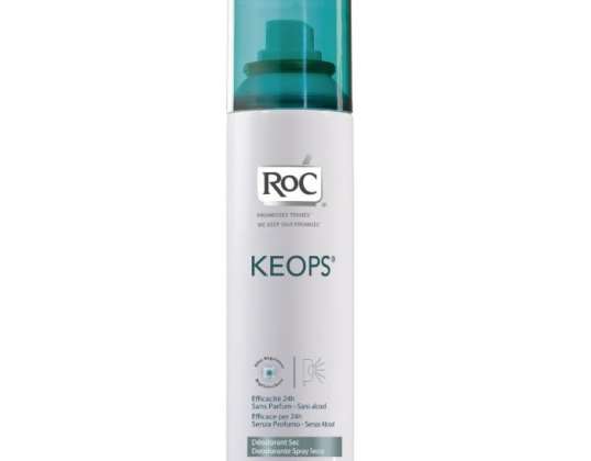 Roc Keops Dry Spray Deodorante Pelle Normale 150ml