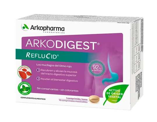 Arkopharma Arkodigest Reflucide 16 Comprimés