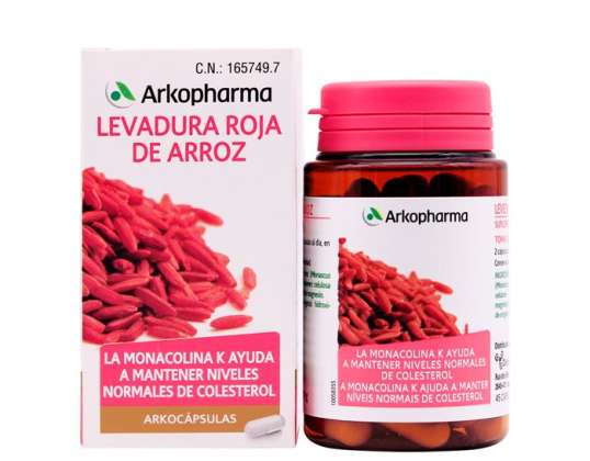 Arkopharma sarkanā rauga rīsu rauga kapsulas