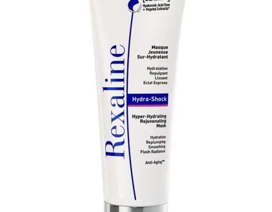 Rexaline 3D hidrošoko hiper-drėkinanti atjauninanti kaukė 75ml