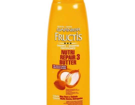  Garnier Fructis Nutri Reparasjon 3 Smør Shampoo 300ml