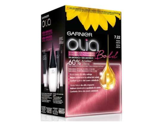 Garnier Olia Coloración Permanente 7.22 Rosa Neón