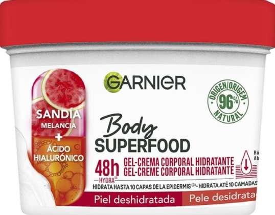 Garnier Body Superfood Sandía Crema Corporal Hidratante Gel 380ml