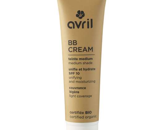 Avril BB Cream Medium 30ml Certificado Orgánico