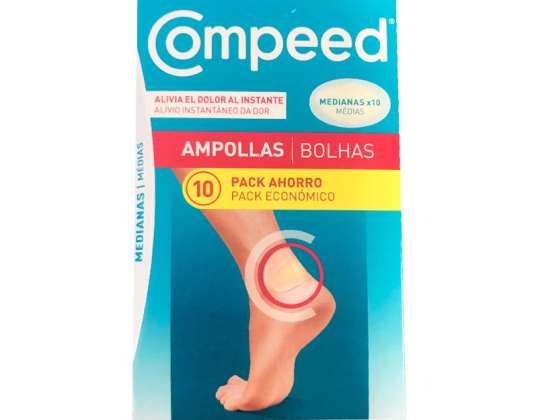 Pack Ampollas Compeed Ahorro Mediano 10U