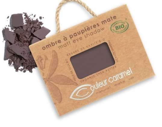 Couleur Caramel Eye Shadow 81 Matt Intense Brown