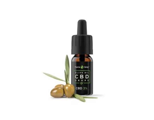 Pharma Hemp Cbd Drops In Olive Oil 3% 10ml