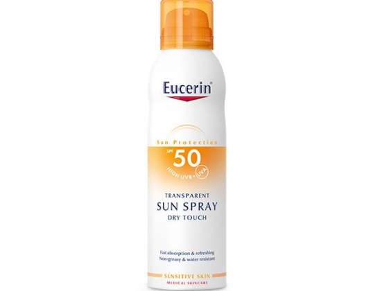 Eucerin Søn Spray Tørr Touch Spf50 200ml