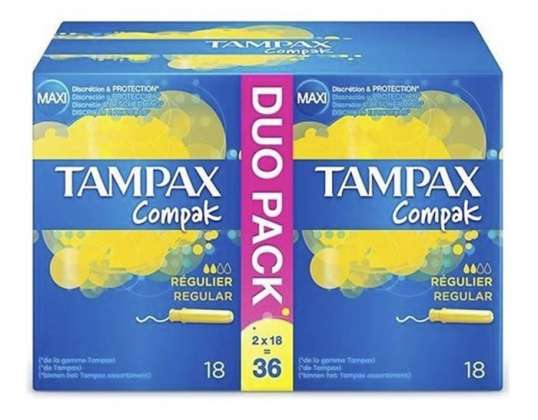 Tampax Compak Regular 2x18 Einheiten