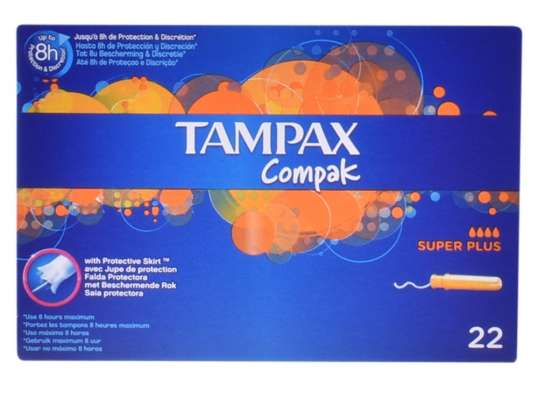 Tampax Compak Super Plus 22 Unidades