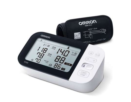 Omron M7 Intelli IT Digital Brazo Monitor de presión arterial