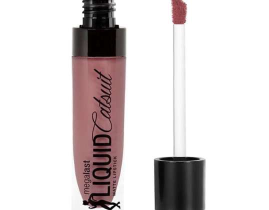 Wet N Wild Megalast Liquid Catsuit Matte Lipstick Rebel Rose