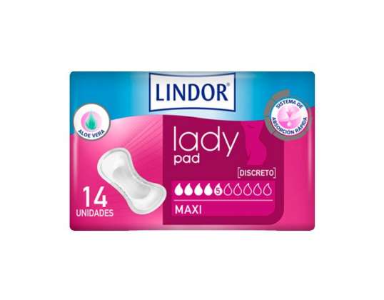 Hartmann Lindor Lady Pad Maxi 5 tippaa 14U