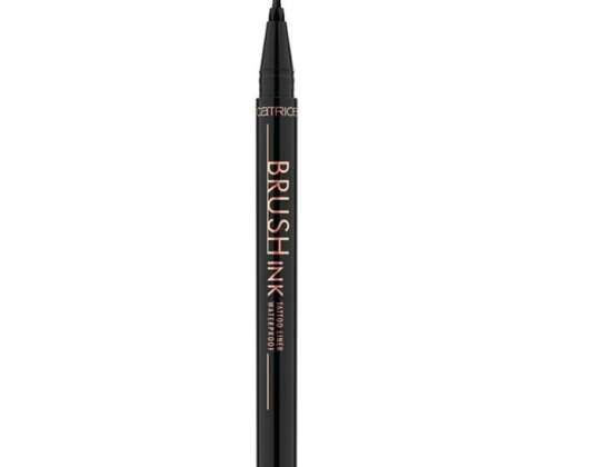 Catrice Brush Ink Tatto Liner Waterproof 010 černá 1ml
