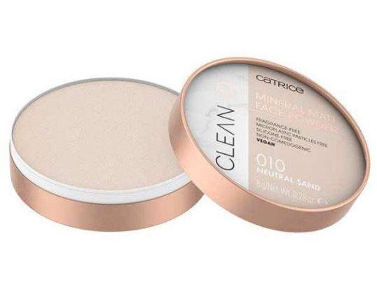 Catrice Clean Id Mineral Matt Gesichtspuder 025-Warm Peach