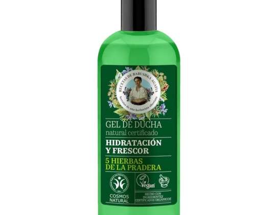 Roheline Agafia 5 Hierbas de la Pradera Gel de BaĂ±o Frescor Natural 260ml