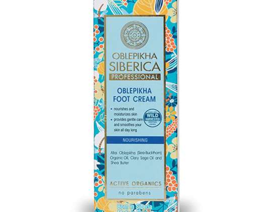 Natura Siberica Oblepikha Odżywczy Crema De Pies 75ml